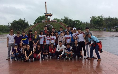Tour học tập thực tế tại 3 điểm Huế - Quảng Trị - Quảng Bình của sinh viên ngành Du lịch